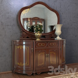 Buffet old Sideboard Chest of drawer 3D Models 