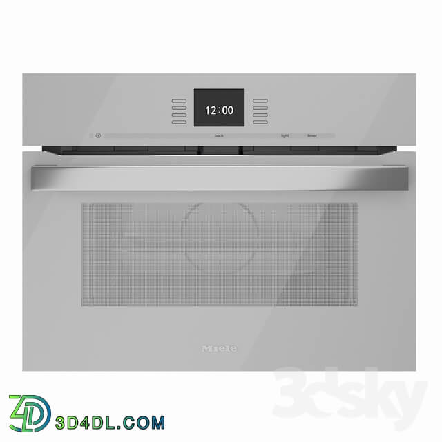 Speed Oven Miele H 6500 6600 BM White