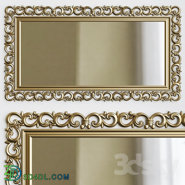 Classic frames mirror