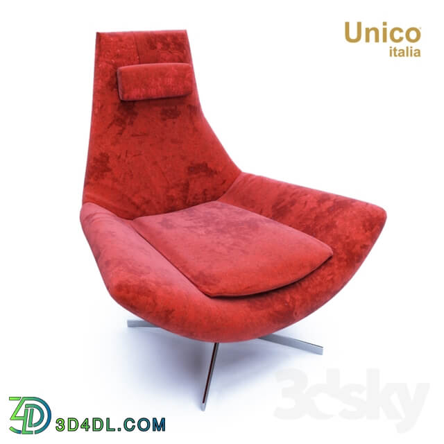 Armchair Unico Italia Zero Quattro POL002