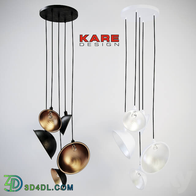 Kare Pendant Lamp Kettle Pendant light 3D Models