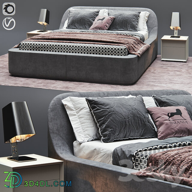 Bed Smania Continental