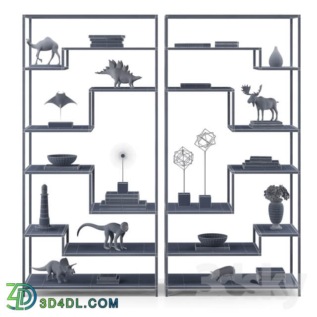 Other Mansfield Bookcase Decor Set