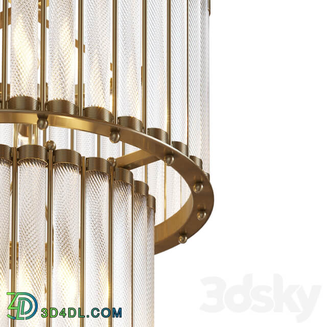 Eichholtz Lantern Tiziano Double Pendant light 3D Models