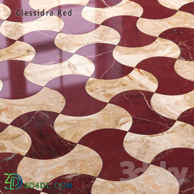 Tile Sicis SiciStone Clessidra Red