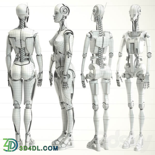 Robot 3D Models