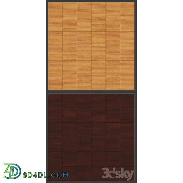 Acoustic decorative panels 4 kinds set 021