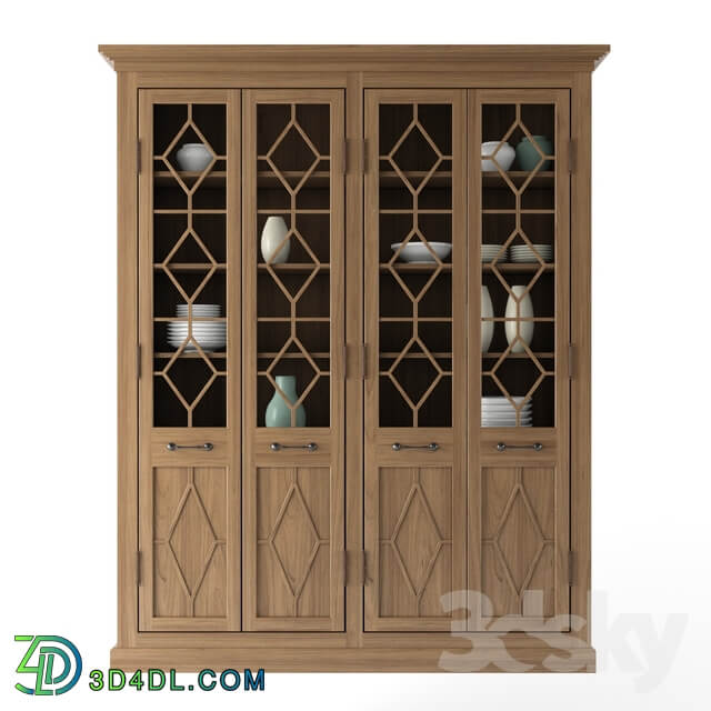 Wardrobe Display cabinets Buffet from the collection GEORGIAN FRETWORK