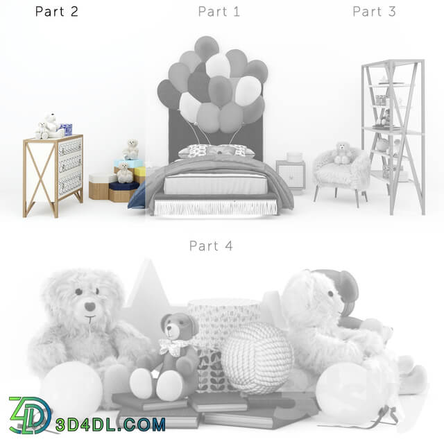 Miscellaneous Children furniture nicola bacci tiramisu part2 