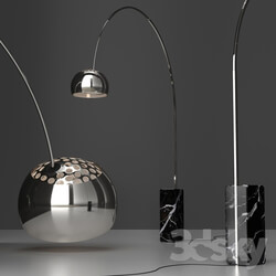 Floor Lamp Flos Arco BLACK 
