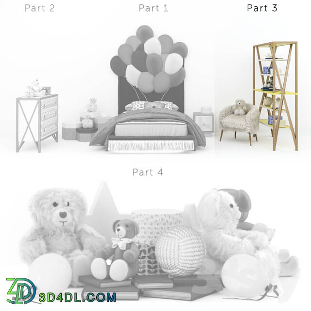 Miscellaneous Children furniture nicola bacci tiramisu part3