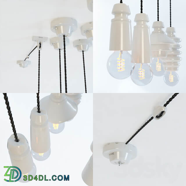 Toscot Battersea Part1 Pendant light 3D Models