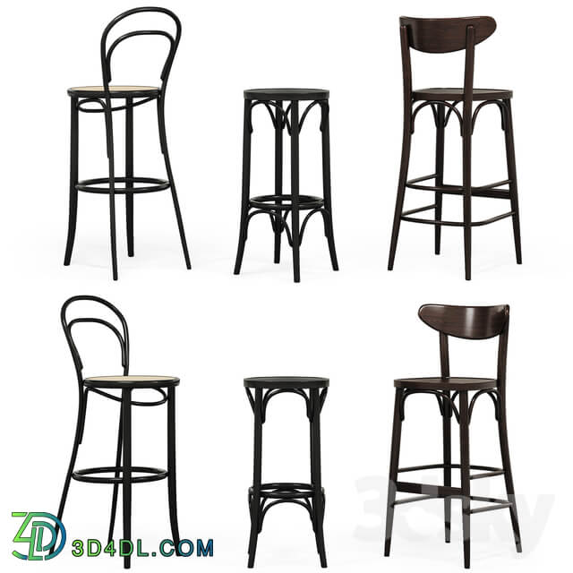 TON BARSTOOL SET