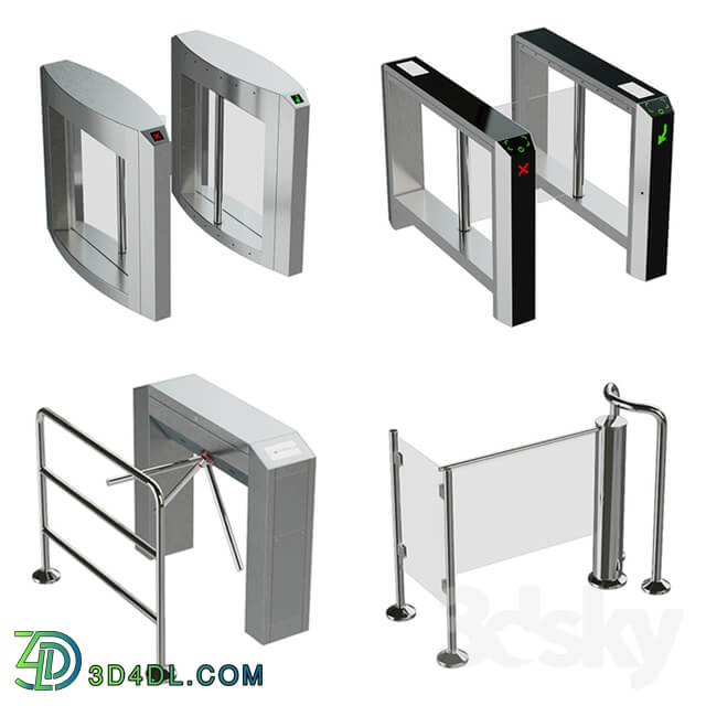 Miscellaneous turnstile COLLECTION