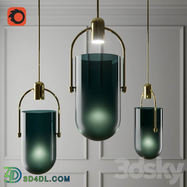 Allied Maker Well light Pendant light 3D Models