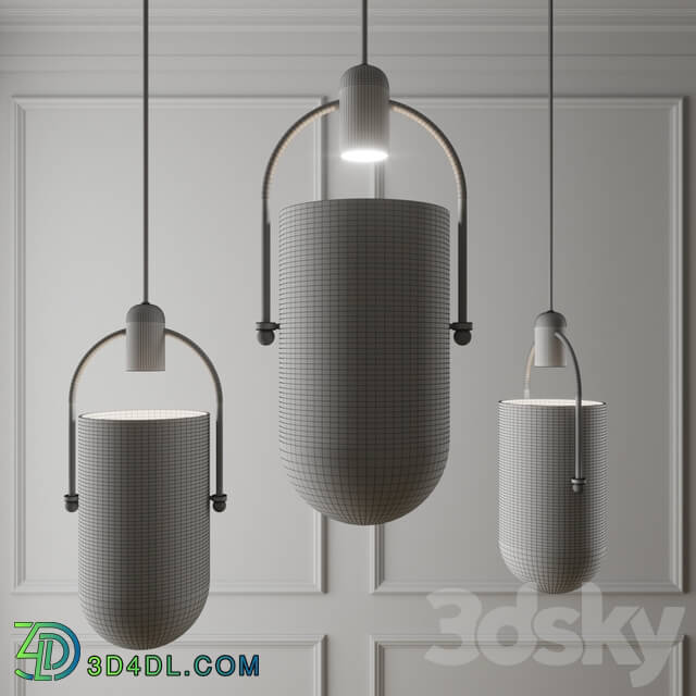 Allied Maker Well light Pendant light 3D Models