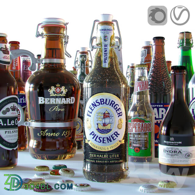 Beer bottles