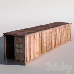 Freight shipping container Other 3D Models 