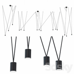 Match lamp vibia Pendant light 3D Models 