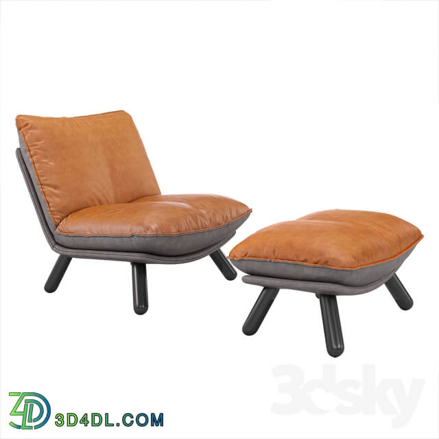 Lazy Sack lounge chair hocker