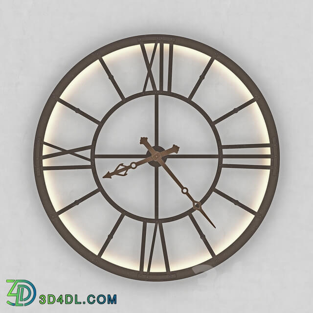 Kare Factory LED Watches Clocks 3D Models