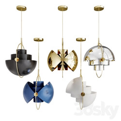 Chandelier louis weisdorff multi lite pendant Pendant light 3D Models 