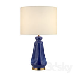 Casual Kapila Table Lamp In Blue Celadon 