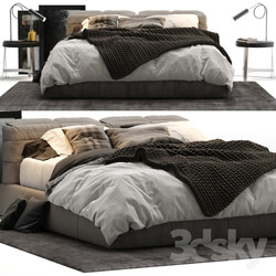 Bed Ditre Italia Dunn Bed 