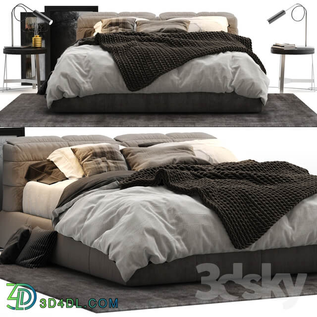 Bed Ditre Italia Dunn Bed