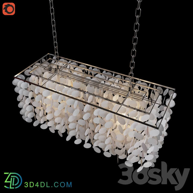 Chandelier Loft Design 9270 exposvet 000 328 Pendant light 3D Models