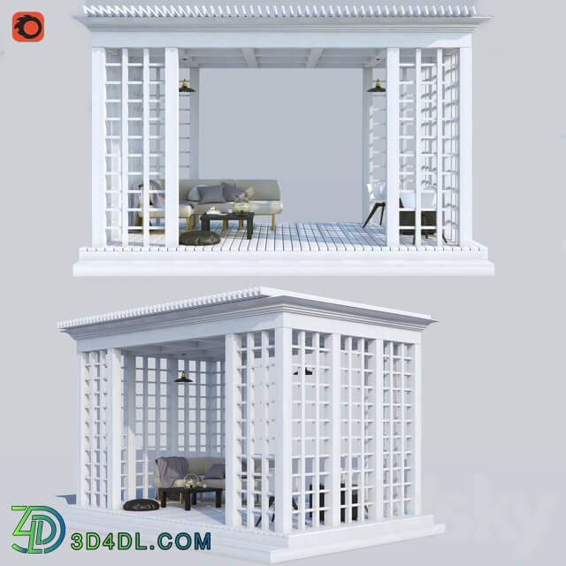 Pergola Other 3D Models