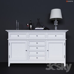 Sideboard Chest of drawer Chest high with facades and drawers center Dantone Home 