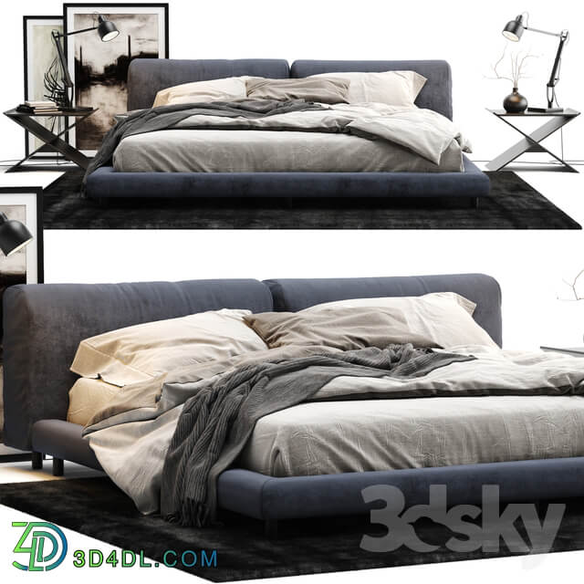 Bed Living Divani Softwall Bed