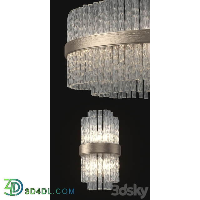 Corbett lighting CHIME Pendant light 3D Models