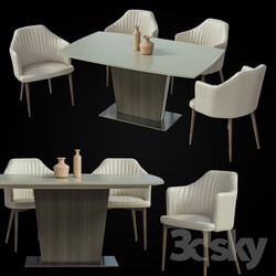 Table Chair Dining group ITALGRUPPO 