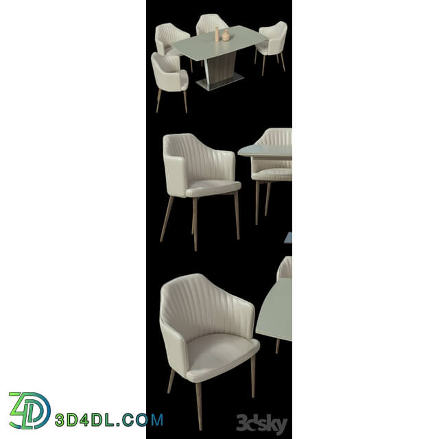 Table Chair Dining group ITALGRUPPO