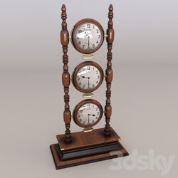 Hours Maggi Massimo VT 566 Watches Clocks 3D Models 