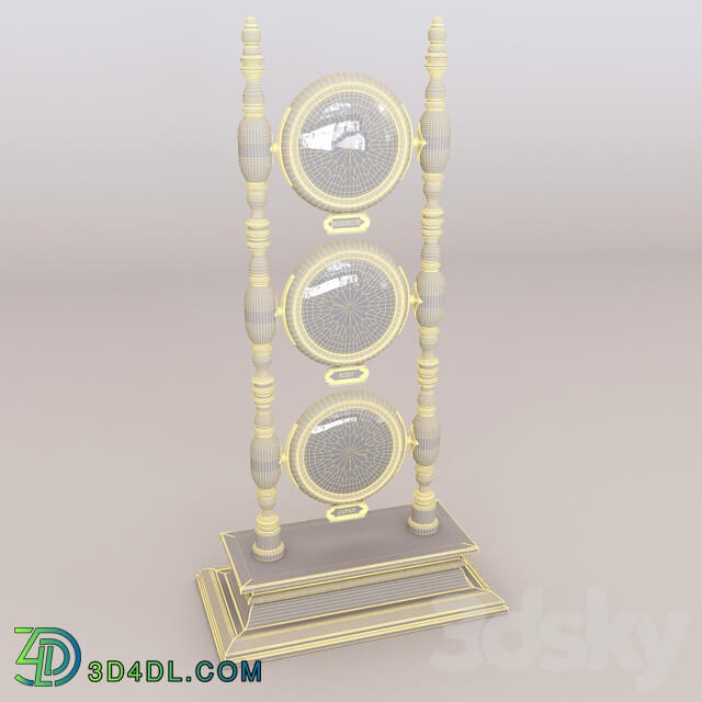 Hours Maggi Massimo VT 566 Watches Clocks 3D Models