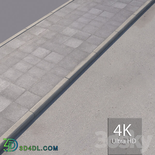 Sidewalk 8 3D Models