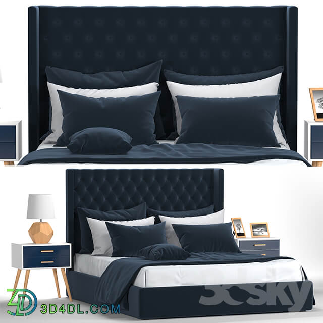 Bed Chesterfield bed