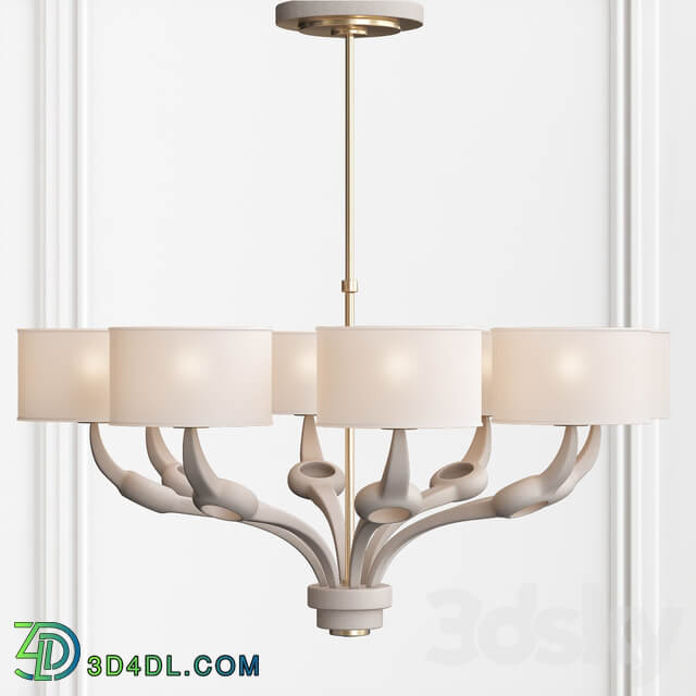 Baker Anneau Chandelier Pendant light 3D Models