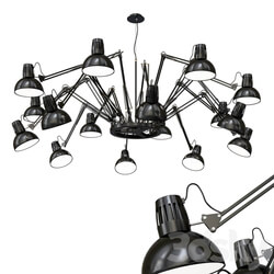 chandelier spider Pendant light 3D Models 