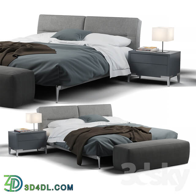 Bed Adda Bed Flexform