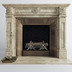 Classic fireplace 