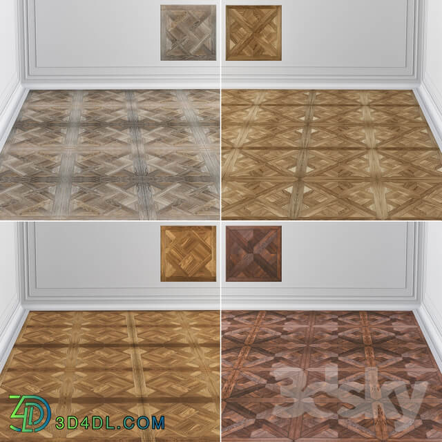 Modular Parquet Oak Natural