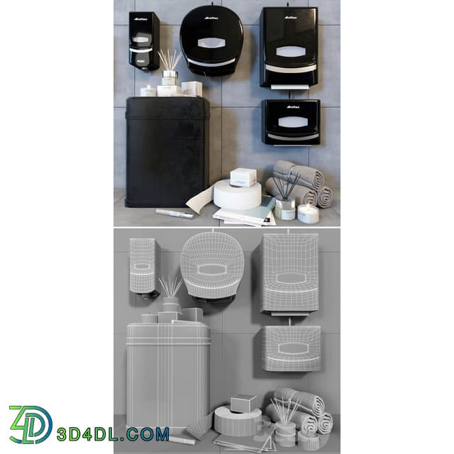 Ksitex decorative set for bathroom