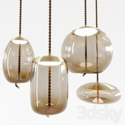 Brokis Knot Disco Pendant Lamp Pendant light 3D Models 