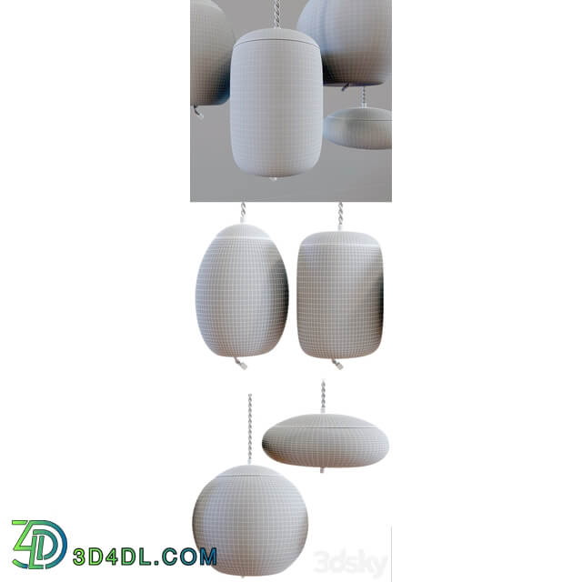 Brokis Knot Disco Pendant Lamp Pendant light 3D Models