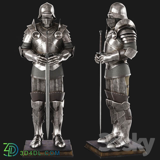 Other decorative objects Knight armour