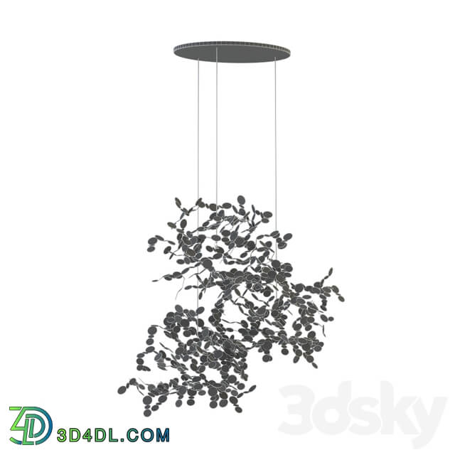 Argent a terzani gold Cloud N91S Pendant light 3D Models